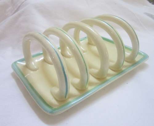 Beautiful Clarice Cliff Toast rack in a very good condition.