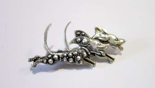 Marcasite dachshund pin - too cute for words. Have a look.