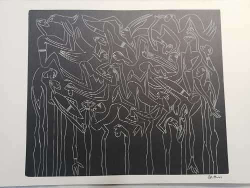 4 x Beautiful Walter Battis prints. Part of a collection published by Art Folio.