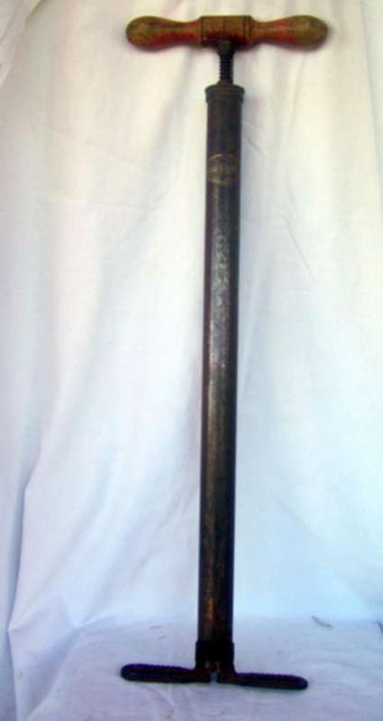 SUNBEAM BRASS TIRE PUMP