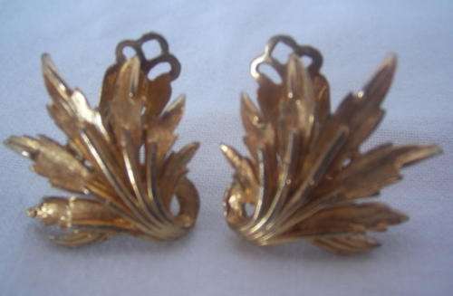 FABULOUS ROLLED GOLD EARRINGS - SOMETHING DIFFERENT - GET LOADS OF COMPLIMENTS!!