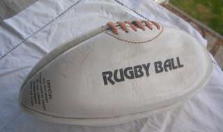 SIGNED RUGBY BALL - 1995 RUGBY WORLDCUP WINNERS - THE SPRINGBOK HEROES! SEE THIS FIND!