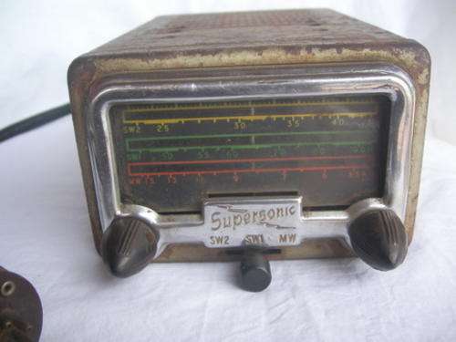RETRO SUPERSONIC CAR RADIO - MADE IN RHODESIA - UBERCOOL!!!
