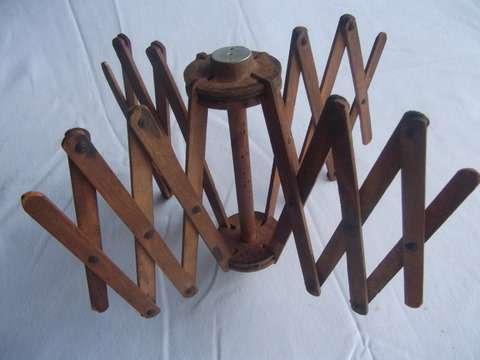 SEE THIS WOOL WINDER - IT IS OVER 100 YEARS OLD