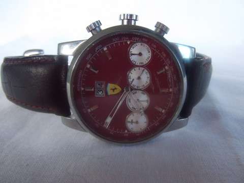 FERRARI WATCH - MARKED EBERHART & CO - RUNNING BUT NEEDS A WATCHMAKER!!