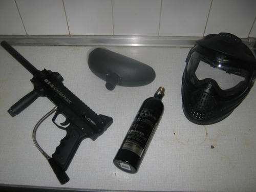 BT-4 COMBAT PAINTBALL MARKER - AS NEW!