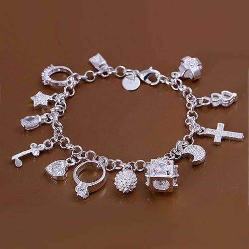 925 Silver Charm Bracelet