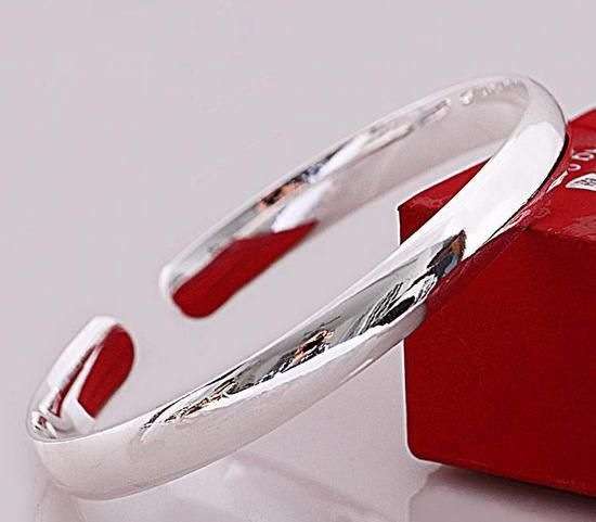 925 Silver Open Bangle