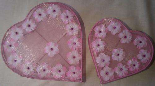 Heart Jewellery Box - Two in a set