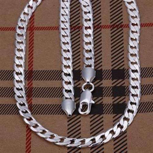 925 Silver Plated Ladies Necklace