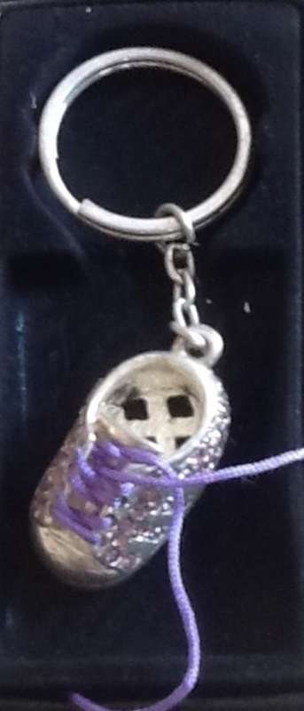 Baby Bootie Key Rings