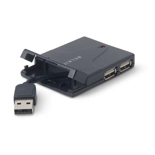 TWO x BELKIN POCKET MINI USB 2.0 HUBS.......R1 NO RESERVE !!!!