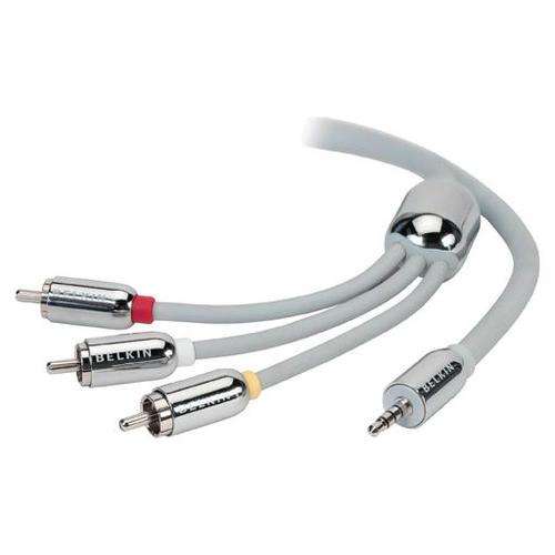 Belkin AV cable for iPod - Connect yr iPod to TV or HIFI .....R1 NO RESERVE !!!