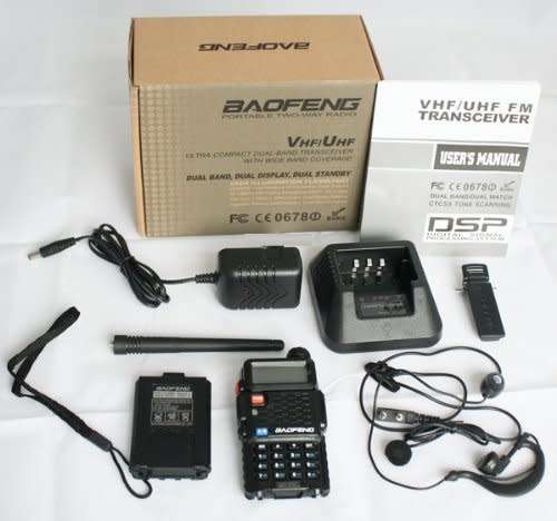 Baofeng BF-F8+ Dual Band Display Tranceiver Radio