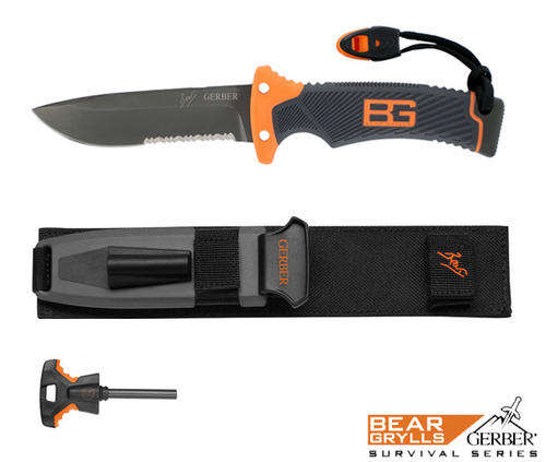 Bear Grylls Ultimate Knife (Serrated Edge)