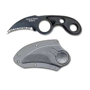 !!!FREE SHIPPING!!! SMITH & WESSON SWHRT2B Black HRT Hostage Rescue Team Badge Knife