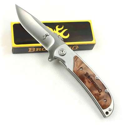 !!!FREE SHIPPING!!! BROWNING Folder - Silver