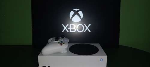 Xbox Series S 512 Gigabyte model for sale.