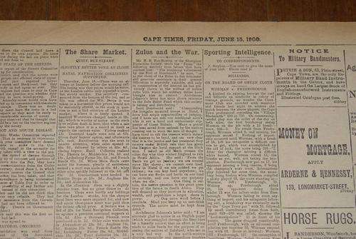 Boer War News 2