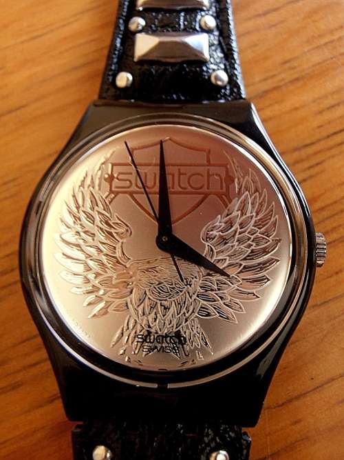Vintage 1994 SWATCH Hipster GB160, unworn, boxed with instructions, SEE MY COLLECTION!