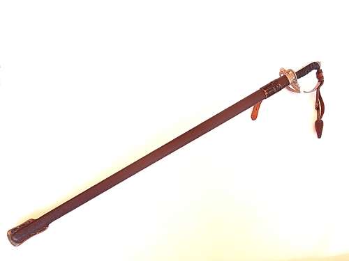 South African Police ceremonial sword, WKC Solingen