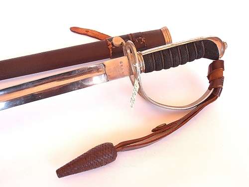 South African Police ceremonial sword, WKC Solingen