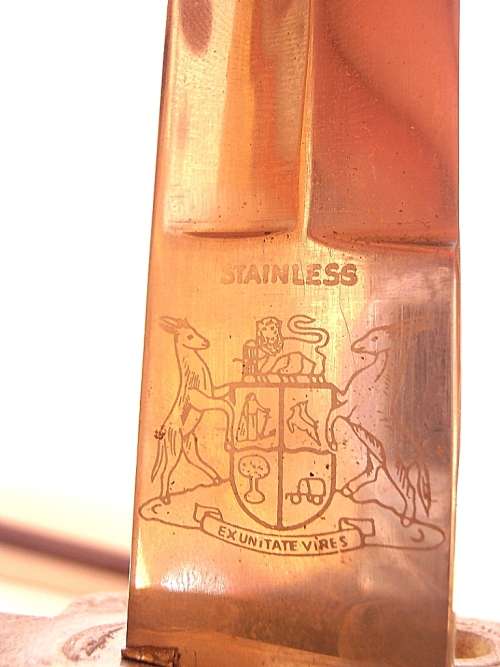 South African Police ceremonial sword, WKC Solingen