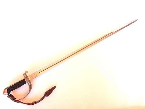 South African Police ceremonial sword, WKC Solingen