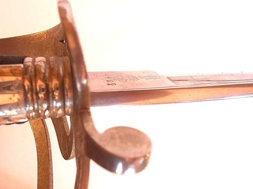 South African Police ceremonial sword, WKC Solingen
