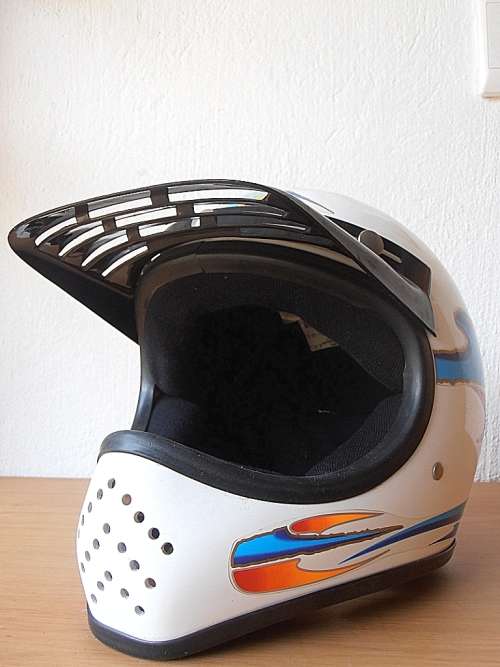 Vintage children's Lafe motorcycle helmet