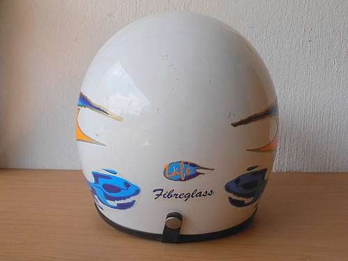 Vintage children's Lafe motorcycle helmet