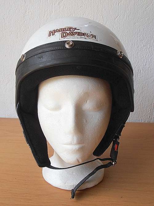 Vintage Shoei Harley Davidson motorcycle helmet, chopper, Easy Rider