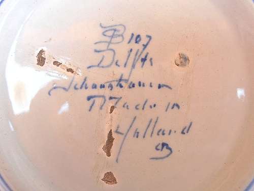 Delft Schoonhoven silver lidded jar