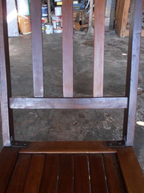 Small vintage folding chair from a Free State farm