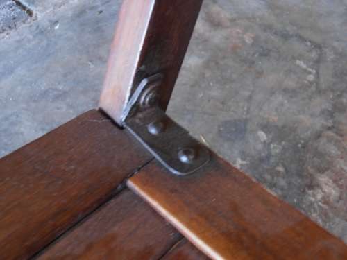Small vintage folding chair from a Free State farm