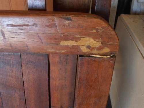 Small vintage folding chair from a Free State farm