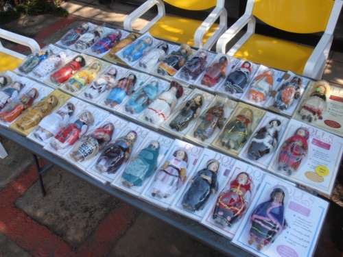 Large collection porcelain Dolls of the World collection, No 1-39, traditional dresses