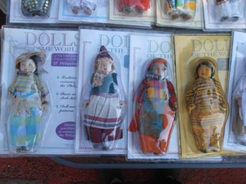 Large collection porcelain Dolls of the World collection, No 1-39, traditional dresses