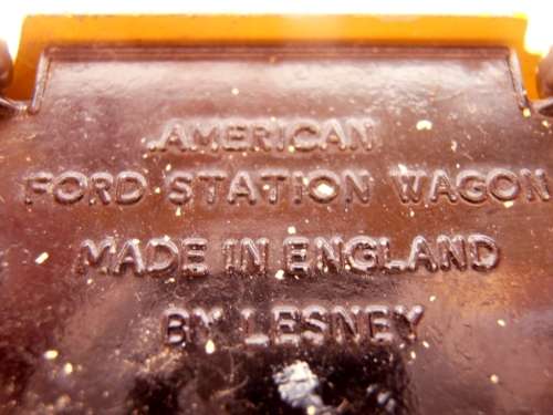 Vintage Lesney American Ford Station Wagon