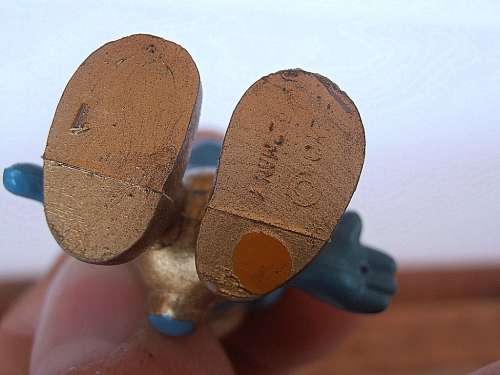 20005 Gold Smurf, Vintage Smurfs figure, Shipping will only be charged once!
