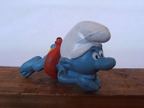 20025 Swimmer Smurf, Vintage Smurfs figure, Shipping will only be charged once!