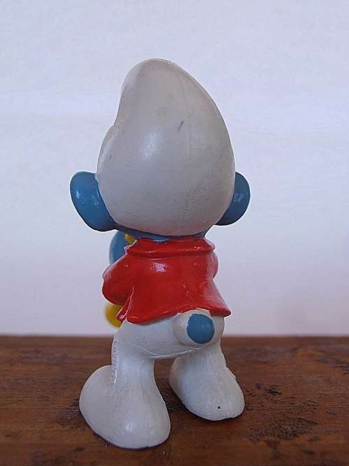 20048 Flautist Smurf, Vintage Smurfs figure, Shipping will only be charged once!