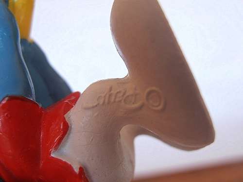 20048 Flautist Smurf, Vintage Smurfs figure, Shipping will only be charged once!