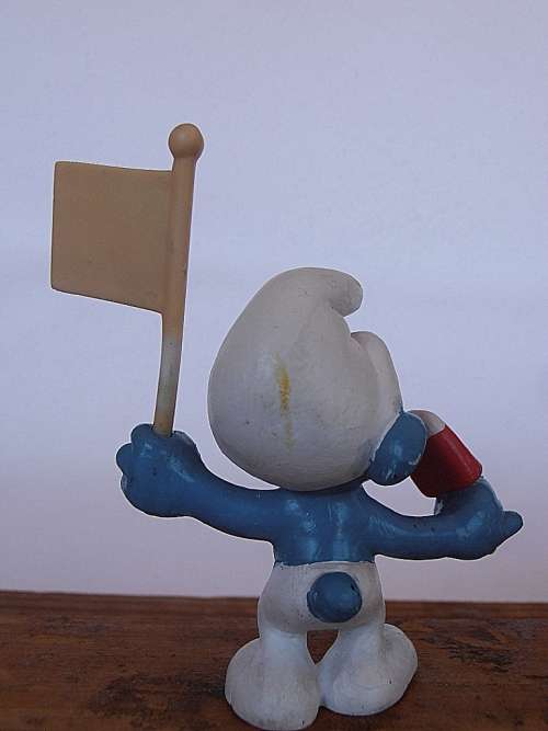 20053 Ice Lolly Schöller Promo Smurf, Vintage Smurfs figure, Shipping will only be charged once!
