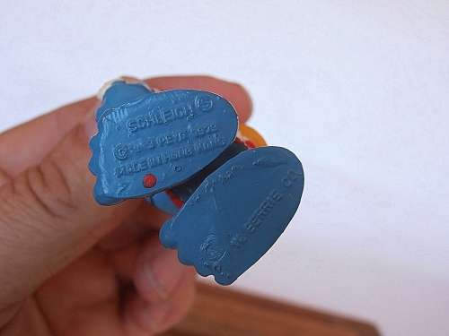 20108 Sauna Smurf, Vintage Smurfs figure, Shipping will only be charged once!