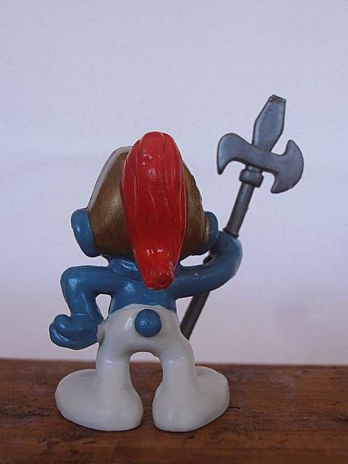 20109 Guard Smurf, Vintage Smurfs figure, Shipping will only be charged once!