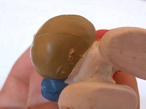 20124 Santa Smurf, Vintage Smurfs figure, Shipping will only be charged once!
