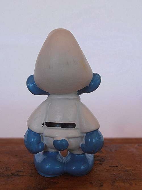20134 Judo Smurf, Vintage Smurfs figure, Shipping will only be charged once!