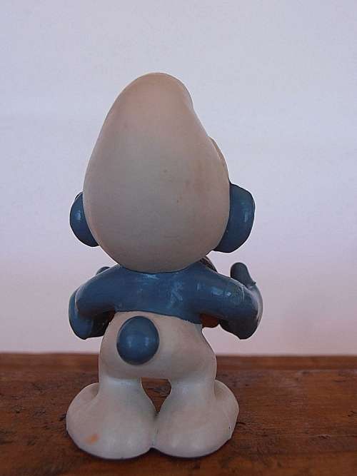 20158 Hamburger Smurf, Vintage Smurfs figure, Shipping will only be charged once!