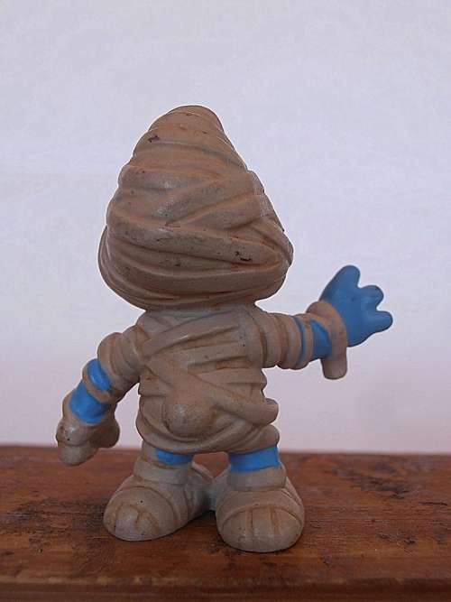 20544 Mummy Smurf, Vintage Smurfs figure, Shipping will only be charged once!